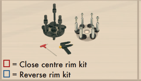 Corghi 8-11100110 Non Standard Wheel Kit Art 50